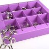 Набір металевих головоломок Metall Puzzles violet Eureka 3D Puzzle 473359-2