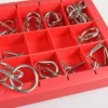 Набір металічних головоломок 10 Metall Puzzles red Eureka
