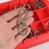 Набір металічних головоломок 10 Metall Puzzles red Eureka-2