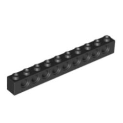 (lego 2730) Блок Lego 1 x 10 з отворами під піни