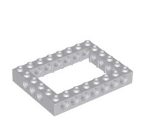 Lego рамка 6 x 8 з відкритим центром (lego 32532)