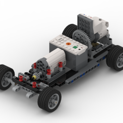 Гоночний автомобіль системи Lego на пульті управління, 111 деталей