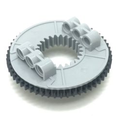 (lego (48452 / 48168) LEGO платформа поворотна у зборі (56 зубів)
