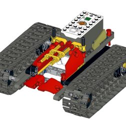 Набір для моделі “Футуристичний танк лего”, 91 деталь