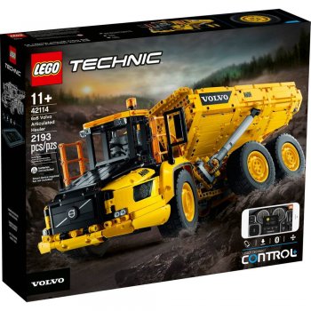 (lego 42114)Шарнірний самоскид Volvo A25F 6х6