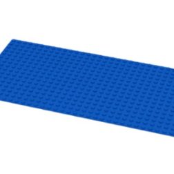 (lego 3857) Базова пластина для лего 32х16 пінів (25х12,8 см)-Синя