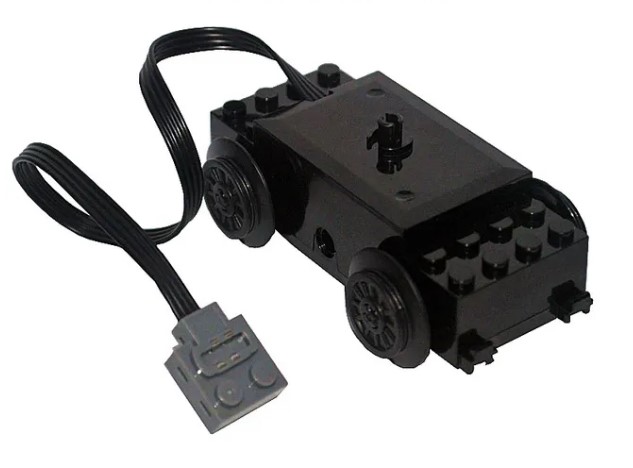 (lego 88002) Мотор для потяга LEGO з колесами