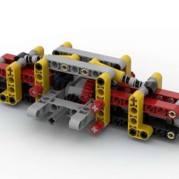 Ведучий міст Lego Technic з підвіскою, для великих моделей.