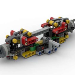 Рульовий міст для автомоделей LEGO Technic з підвіскою, 23 L