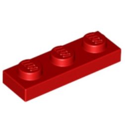 (lego 3623) Пластина LEGO 1 x 3