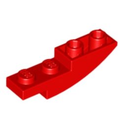 (lego 13547) Деталі лего вигнуті 4 x 1 (скос інверсний)