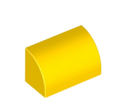 (lego 37352) ЛЕГО відкоси заокруглені 1 x 2-Y