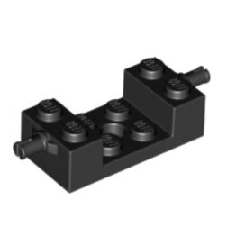 LEGO 18892 – Модифікований блок 2 × 4 з тримачем для коліс та вирізом 2 × 2