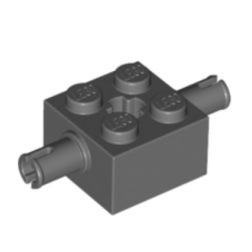 LEGO 30000 – Модифікована цеглинка 2 × 2 зі штифтами та отвором для осі