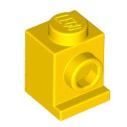 LEGO 4070 – Модифікований кубик 1×1 із фронтальним студом та зміщеним кріпленням