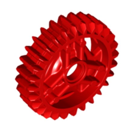 LEGO 65413 – Шестерня конічна 28 зубів для диференціала 2 LEGO 65413 – Шестерня конічна 28 зубів для диференціала