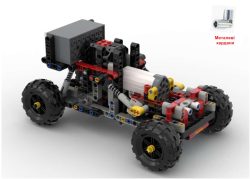 (MOC 020) LEGO Technic Баггі 4 × 4 (283 деталей)