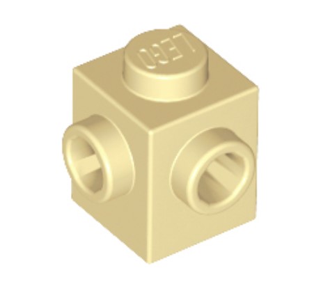 LEGO 26604 — Модифікована цеглинка 1 × 1 із двома боковими сусідніми шипами-T