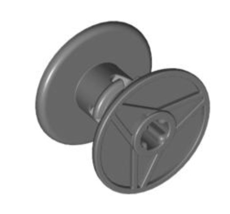 LEGO 32012 – Барабан-котушка 3 × 2 × 3 з отвором під вісь-DG