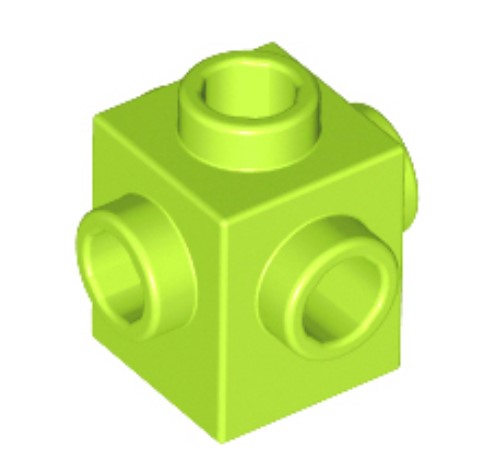 LEGO 4733 — Цеглинка 1 × 1 із чотирма боковими шипами-LM