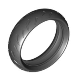 LEGO 67140 – Tire 94.3 х 27 mm для мотоцикла широка