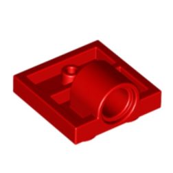 (lego 10247) Пластина 2 х 2 з одним нижнім отвором під пін
