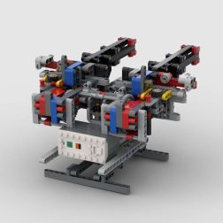 (MOC 023) LEGO Подвійна турель (lego technic turret) – 510 деталей