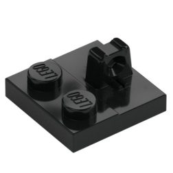 LEGO 53968 – Шарнірна пластина 2 × 2 з верхнім виступом (пальцем)