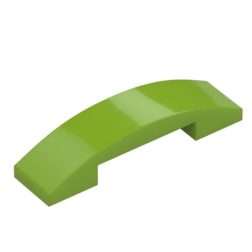 LEGO 93273 — Curved Slope 1×4 Double, 2/3 (Похила вигнута деталь)