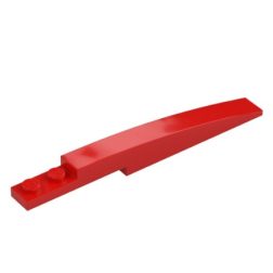 LEGO 13731 – Заокруглена похила пластина 1 × 8 з основою 1 × 2 (Slope, Curved 1 × 8 with Plate 1 × 2)