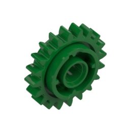 LEGO 81346 — Шестерня Technic 20 зубців із подвійною муфтою (Gear 20 Tooth with Clutch on Both Sides)