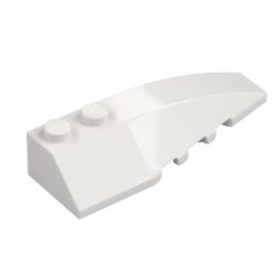 LEGO 5711 / 41747 — Клиноподібна панель 2 × 6 права (Wedge 2 × 6 Double Right)