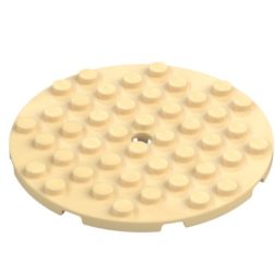 LEGO 74611 – Кругла пластина 8 × 8 з отвором